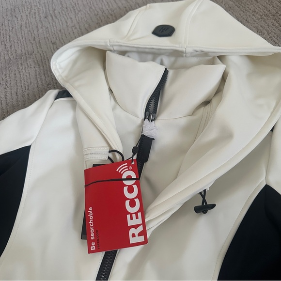 Mackage ELLE Techno fleece ski suit White XS - Picture 6 of 9